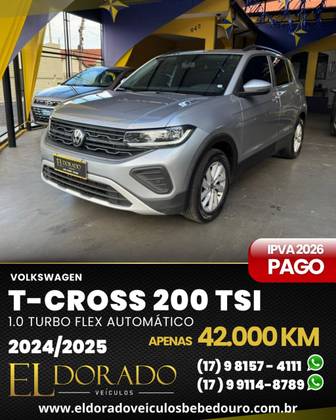 VOLKSWAGEN T-CROSS 1.0 200 TSI TOTAL FLEX AUTOMÁTICO